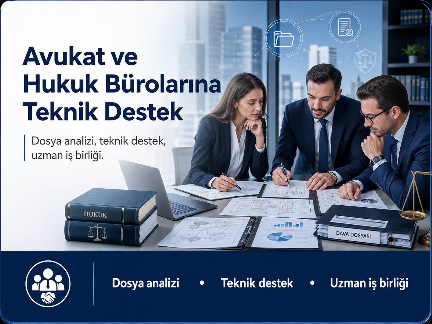 Avukat ve Hukuk Bürolarına Teknik Destek