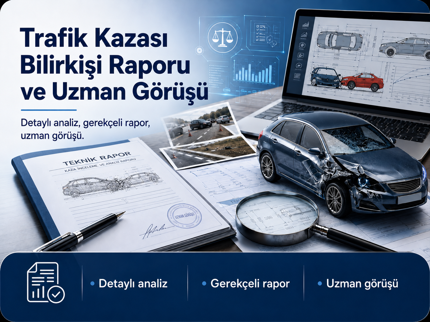 Trafik Kazası Teknik Uzman Görüşü ve Kaza Analizi